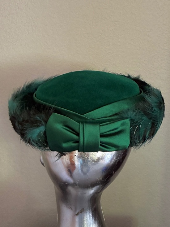Vintage Feather Hat main image 4